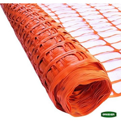 Εργολαβικό Πλέγμα Σήμανσης 1,2x50m GRASHER Πορτοκαλί (τιμή/m)