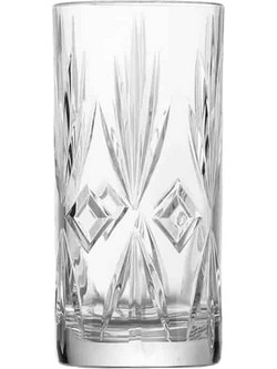 Uniglass Σετ Ποτήρια Κοκτέιλ Γυάλινα Royal 335ml 12τμχ