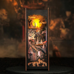Cutebee The Legend of Wu Kong 3D Book Nook DIY 89 Κομμάτια 21.7cm