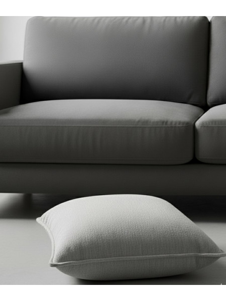 Μαξιλαρoθήκη γκρι ασημι 70χ70 pillow 616