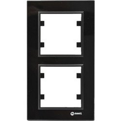 KAREA ΠΛΑΙΣΙΟ 2ΠΛΟ ΚΑΘΕΤΟ ΑΚΡΥΛΙΚΟ ΜΑΥΡΟ MAKEL MAKEL - 2-M80272707