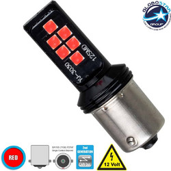 Globostar P21W LED 12V 8W Κόκκινο 1τμχ