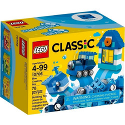 Lego Classic Blue Creativity Box για 4+ Ετών 10706