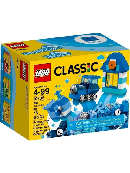 Lego Classic Blue Creativity Box για 4+ Ετών 10706