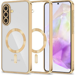 Tech-Protect Magflex MagSafe Back Cover Shiny Gold (Samsung Galaxy A37 5G)