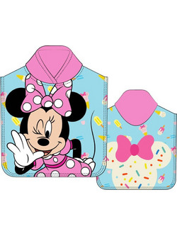 Disney Minnie microfibre poncho towel