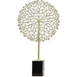 Επιτραπέζιο διακοσμητικό Dandelion μεταλλικό, 28x51εκ