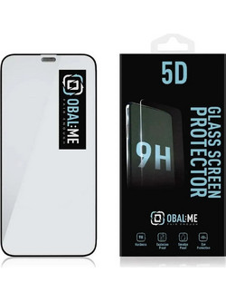 Obal:Me 2.5D Glass Screen Protector for Apple iPhone 12 mini Black