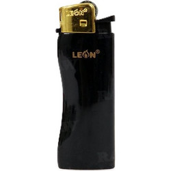 Leon Black & Gold Mini Αναπτήρας Τεμάχιο