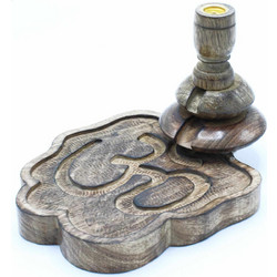 Med Mango Wood Backflow Burner - Ohm