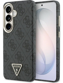 Guess 4G Triangle Logo Magsafe Case Black (Samsung Galaxy S26)
