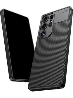 Ancus AutoFocus Carbon Fiber Θήκη Black (Samsung Galaxy S26 Ultra)