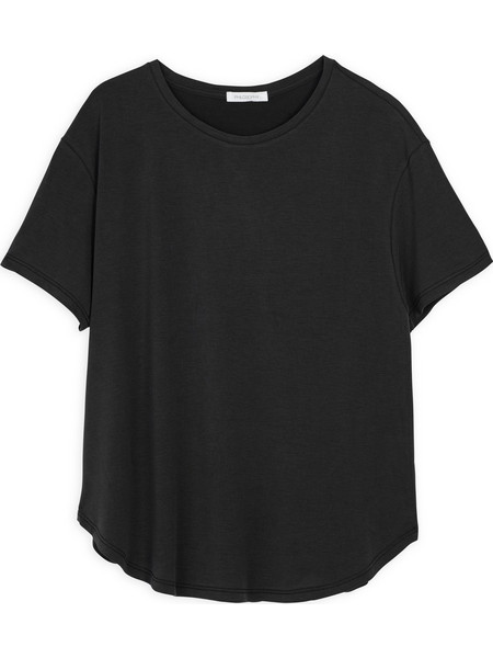 Philosophy off black basic cupro t-shirt