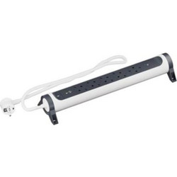 Πολύπριζο Legrand 5 Θέσεων (694429) 1.5m - Με 2x USB-C Θύρες Φόρτισης και Προστασία Υπέρτασης - Λευκό/Μαύρο 694429