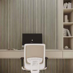 Estiatherm 3D Πάνελ τοίχου MDF FAUS Penta Marfil Bicolor 2600 x 167 x 12mm, No176171S