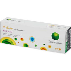 Cooper Vision MyDay Ημερήσιοι Φακοί Επαφής Αστιγματικοί Σιλικόνης Υδρογέλης με Φίλτρο UV 30τμχ