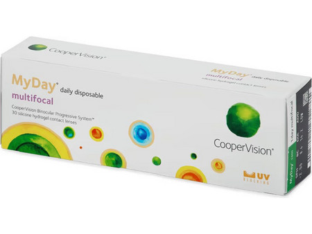 Cooper Vision MyDay Ημερήσιοι Φακοί Επαφής Αστιγματικοί Σιλικόνης Υδρογέλης με Φίλτρο UV 30τμχ
