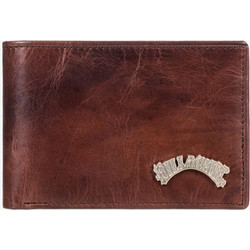 Billabong Arch Leather - Tri-Fold Wallet - chocolate