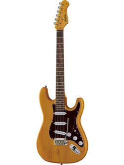 Harley Benton ST-90SA Deluxe Series Ηλεκτρική Κιθάρα ST Style με Μαγνήτες SSS & Ταστιέρα Pau Ferro Natural Matte