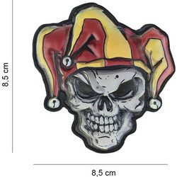 Σήμα Skull Joker 3D 101INC - Κόκκινο-Μαύρο