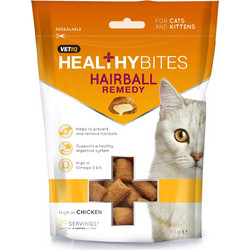 Mark & Chappell Healthy Bites Cats & Kittens Hairball Remedy 65gr