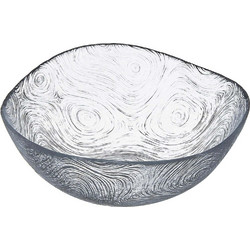 Μπωλ Σερβιρίσματος Linden (Σετ 6Τμχ) 896PBH1401 10,5x10,5x6cm 200ml Clear Hermia Γυαλί