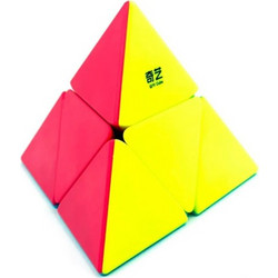 Κύβος Ταχύτητας Πυραμίδα Pyraminx Speed Cube 3x3 Λογικό Παιχνίδι Εξυπνάδας 3D Puzzle - Aria Trade