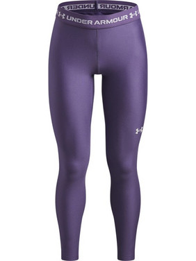 UNDER ARMOUR HeatGear(R) Girls Leggings (6009975-520)ΠΑΙΔΙΚΟ ΚΟΛΑΝ Purple Luxe/White
