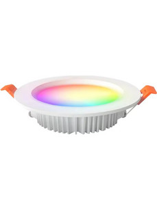 Gledopto GL-D-015P Zigbee Pro (Zigbee 3.0 + RF receiver) smart recessed LED downlight with white frame, extra flat design