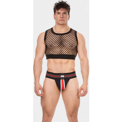 Barcode Berlin Mesh Crop Arman Black