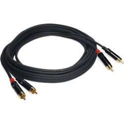 MASTER AUDIO RCA620/5 High quality audio cable with 2 + 2 RCA male plugs 5m - Master Audio