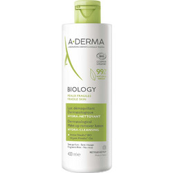 A-Derma Biology Lait Demaquillant Lotion Ντεμακιγιάζ 400ml