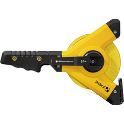 STABILA LBM 1000 FIRBEGLASS Oben Reel Tape 30 m