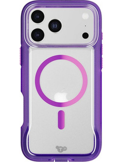 TECH21 IPHONE 17 PRO MAX CASE (T21-11440) EVOPRO W/MAGSAFE KINDERED PURPLE/CYBER PINK