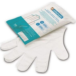 Karabinis Medical Alfa Gloves Πολυαιθυλενίου Διάφανο 100τμχ Large