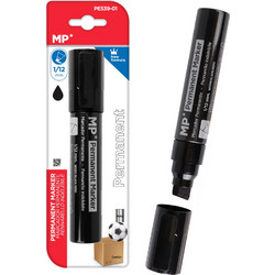 MP ανεξίτηλος μαρκαδόρος PE539-01, 1/12mm, μαύρος