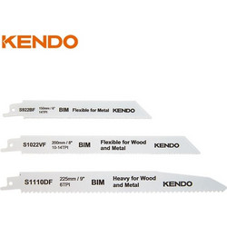Kendo 46301106 Σετ Παλινδρομικής Λεπίδας 3ΤΜΧ