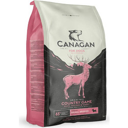 Canagan Country Game Small Breeds Grain Free with Duck, Venison & Rabbit 6kg