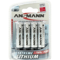 Ansmann Extreme Lithium AA 4τμχ