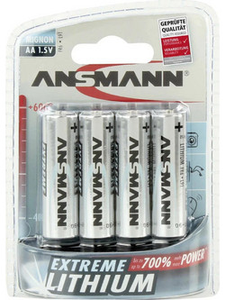 Ansmann Extreme Lithium AA 4τμχ