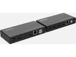 GBC 14.2800.64 HDMI KVM Extender 1080p - 50m Cat.6, 2x USB 2.0 & IR Repeater