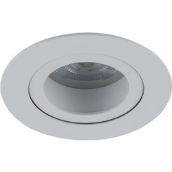 Σποτ Χωνευτό Aura 10572 1xGU10 Φ7,5x4cm White TK Lighting Στρόγγυλο