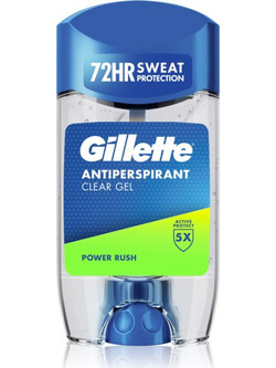 Gillette Power Rush Ανδρικό Αποσμητικό Stick 48h 70ml