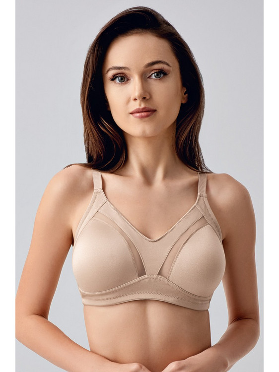New Bra Lingerie Basic Σουτιέν Καπουτσίνο NB6001-3
