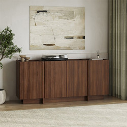 Μπουφές Dorma Megapap χρώμα καρυδί milano 180x45x80,2εκ