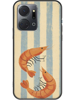 Θήκη Salt & Stripe Collection - The Tide Honor X7a Black TPU (Μαύρη Σιλικόνη)