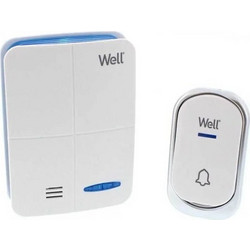 Κουδούνι ασύρματο πόρτας DC/DC 32 μελωδιών IP62 BRIEF Well DOORBELL-BRIEF-WL