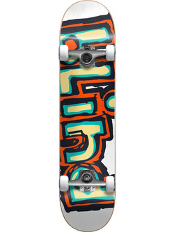 Blind Skateboard Matte OG FP W/Stocking White/Teal 7.75
