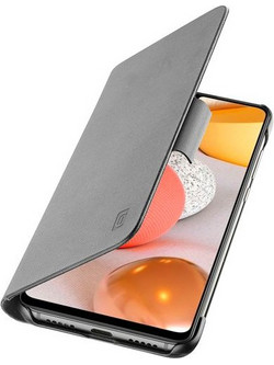 Cellular Line Book Case για GALAXY A22 4G Black Θήκη Κινητού