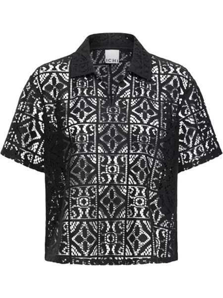 ICHI NAIMA T-SHIRT ΜΠΛΟΥΖΑ 20125459-194008-BLACK